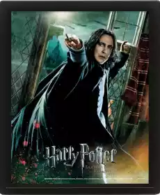 Harry Potter Deathly Hallows Snape plakat 3D w ramie Dom i ogród Wyposażenie wnętrz Dekoracja Obrazy i plakaty