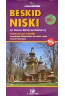 Beskid Niski mapa turystyczna 150 000 Książki Literatura podróżnicza