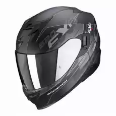 SCORPION KASK INTEGRALNY EXO520 AIR COVER BKSIL Sport i rekreacja Sporty motorowe Kaski do sportów motorowych