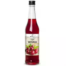 SYROP WIŚNIA z witaminą C 480 ml HERBAPOL Artykuły Spożywcze