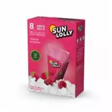 Sunquick Lody do zamrażania w domu o smaku maliny 8 x 60 ml Artykuły Spożywcze Słodycze