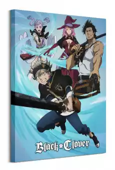 Black Clover Black Bulls obraz na płótnie Dom i ogród Wyposażenie wnętrz Dekoracja Obrazy Ramy Fototapety