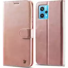 Etui Bizon Case Wallet do Realme 9 4G Realme 9 Pro jasnoróżowe Telefony i akcesoria Akcesoria telefoniczne Etui