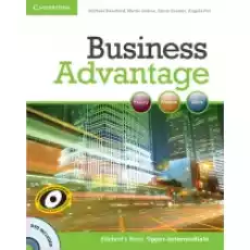 Business Advantage Upper Int SB wDVD Książki Podręczniki i lektury