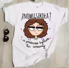 koszulka o szkole Odzież obuwie dodatki Odzież damska Tshirty i koszulki damskie