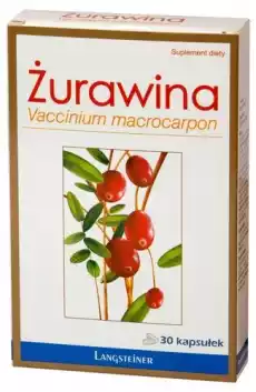 Żurawina x 30 kapsułek Zdrowie i uroda Zdrowie Leki