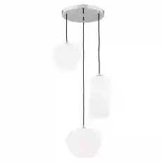 Lampa Wisząca Jackson Biała 114x22x22cm Dom i ogród Wyposażenie wnętrz Oświetlenie Lampy sufitowe