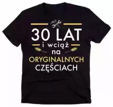 męska koszulka na 30 30 lat i wciąć na oryginalnych częściach Odzież obuwie dodatki Odzież męska Koszulki męskie