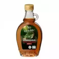 BioZentrale Syrop klonowy A bezglutenowy 250 ml Bio Zdrowie i uroda Zdrowie Witaminy minerały suplementy diety