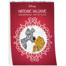 Disney classic Historie miłosne Kolorowanki artystyczne PDG2 Książki Dla dzieci