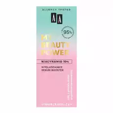 AA My Beauty Power Niacynamid 10 wygładzające serumbooster 15ml Zdrowie i uroda Kosmetyki i akcesoria Pielęgnacja twarzy Serum do twarzy