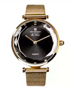 Naręczny zegarek damski z mechanizmem kwarcowym Peterson Biżuteria i zegarki Zegarki