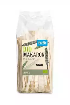 MAKARON ORKISZOWY WSTĄŻKI BIO 250 g NIRO Artykuły Spożywcze Makarony