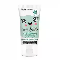 Peellove Aloe Gommage peeling do twarzy z kwasami AHA 75ml Zdrowie i uroda Kosmetyki i akcesoria Pielęgnacja twarzy Peelingi i scruby do twarzy