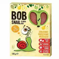 Bob Snail Przekąska jabłkowogruszkowa 120 g Dla dziecka Akcesoria dla dzieci Karmienie dziecka