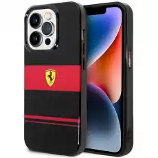 Ferrari FEHMP14LUCOK iPhone 14 Pro 61 czarnyblack hardcase IMD Combi Magsafe Telefony i akcesoria Akcesoria telefoniczne Etui