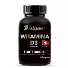 Witamina D3 4000 IU suplement diety 90 kapsułek Artykuły Spożywcze Produkty dietetyczne Suplementy