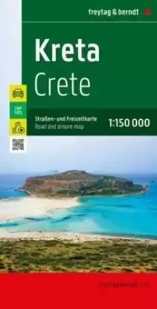 Mapa Kreta 1150 000 Książki Turystyka mapy atlasy