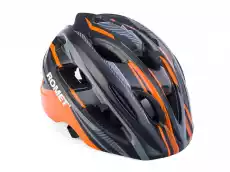 kask rowerowy dziecięcy romet model 509 szaro pomarańczowy mat m 5256 not mapped