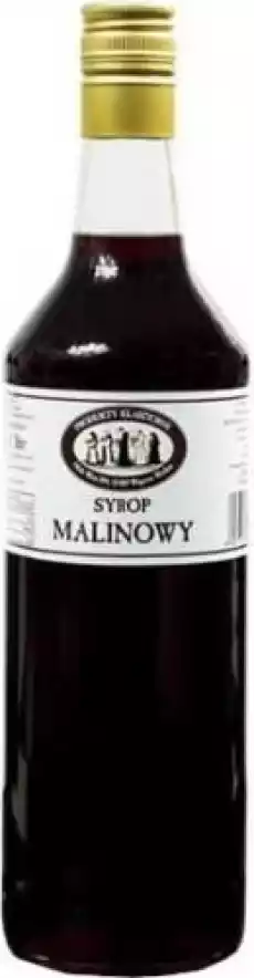 Malina syrop owocowy 1 l Produkty Klasztorne Artykuły Spożywcze Syropy