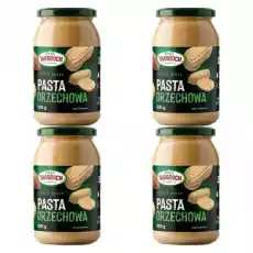 4 x Pasta Masło Orzechowe 900 g Targroch Artykuły Spożywcze