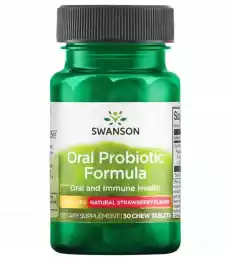 Swanson Oral Probiotic Formula probiotyk w tabletkach do ssania Sport i rekreacja Odżywki i suplementy