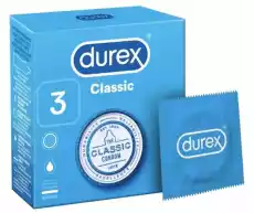 PREZERWATYWA DUREX Classic x 3 sztuki Zdrowie i uroda Zdrowie Antykoncepcja