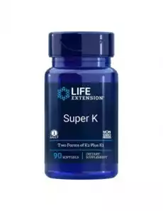 LIFE EXTENSION SUPER K Advanced K2 Compex 90 kaps Artykuły Spożywcze