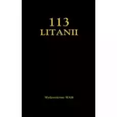 113 litanii czarne Książki Religia