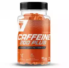 TREC CAFFEINE 200 PLUS 60 KAPS Zdrowie i uroda Zdrowie Witaminy minerały suplementy diety