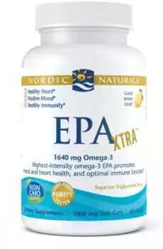 EPA Xtra Omega3 Oil 60 kapsułek Nordic Naturals Zdrowie i uroda Zdrowie Witaminy minerały suplementy diety