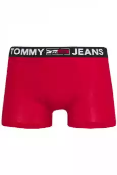 BOKSERKI MĘSKIE TOMMY JEANS UM0UM02178 CZERWONE Odzież obuwie dodatki Bielizna męska Bokserki i szorty