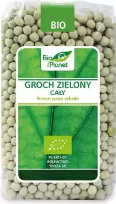 GROCH ZIELONY CAŁY BIO 500 g BIO PLANET Artykuły Spożywcze Warzywa