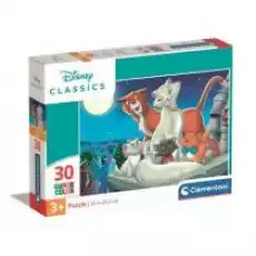 Puzzle 30 el Super Color Disney Classics Clementoni Dla dziecka Zabawki Puzzle