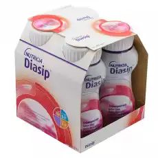 Diasip smak truskawkowym 4 x 200 ml Zdrowie i uroda Zdrowie