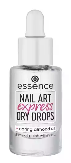 Essence EXPRESS DRY krople przyspieszające schnięcie lakieru 8ml Zdrowie i uroda Kosmetyki i akcesoria Manicure i pedicure Żele do paznokci