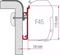 ADAPTER DO MARKIZY FIAMMA F45F70 RAPIDO 350CM Książki Poradniki Dom i ogród