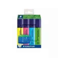 Staedtler Zakreślacz Textsurfer classic Eco line 4 kolory Dla dziecka Artykuły szkolne Kredki farby flamastry markery