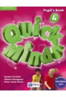 Quick Minds 4 Pupils Book Język angielski Książki Podręczniki w obcych językach