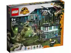 LEGO 76949 Jurassic World Atak giganotozaura i terizinozaura Dla dziecka Zabawki Klocki