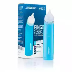 NOVAMA Pingo Spark blue Aspirator do nosa ze światełkiem LED Zdrowie i uroda Zdrowie Urządzenia i akcesoria medyczne Pozostałe urządzenia i akcesoria medyczne