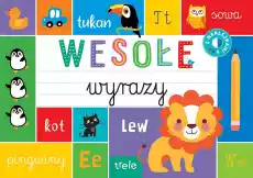 Wesołe wyrazy Blok z tekturą Dla dziecka