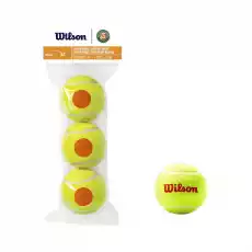 Piłki tenis Wilson Starter orange 137300 3szt Sport i rekreacja Tenis i pokrewne Tenis ziemny Piłki do tenisa