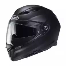 HJC KASK INTEGRALNY F70 SEMI FLAT BLACK Sport i rekreacja Sporty motorowe Kaski do sportów motorowych