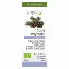 Olejek Eteryczny Sosna Zwyczajna Bio 10 ml Physalis Artykuły Spożywcze