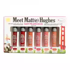 The Balm Meet Matte Hughes zestaw mini pomadek w płynie San Francisco 6x12ml Zdrowie i uroda Kosmetyki i akcesoria Makijaż i demakijaż Makijaż ust