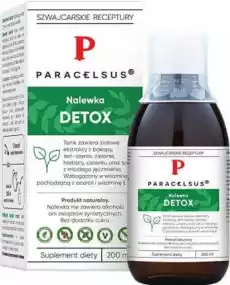 Nalewka Paracelsusa Detox 200ml Pharmatica Zdrowie i uroda Zdrowie Witaminy minerały suplementy diety