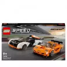 LEGO Speed Champions McLaren Solus GT i McLaren F1 LM 76918 Dla dziecka Zabawki Klocki