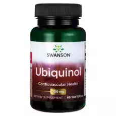 Swanson Ubiquinol 100mg 60sgels Zdrowie i uroda Zdrowie Witaminy minerały suplementy diety