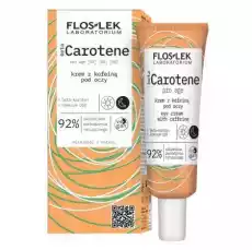 FLOSLEK Beta Carotene Eye Cream With Caffeine 30ml Zdrowie i uroda Kosmetyki i akcesoria Pielęgnacja twarzy Kremy pod oczy